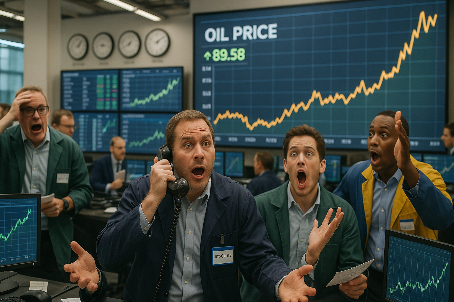 Oil Prices Skyrocket, Traders Confuse Market With Giant Game of Jenga