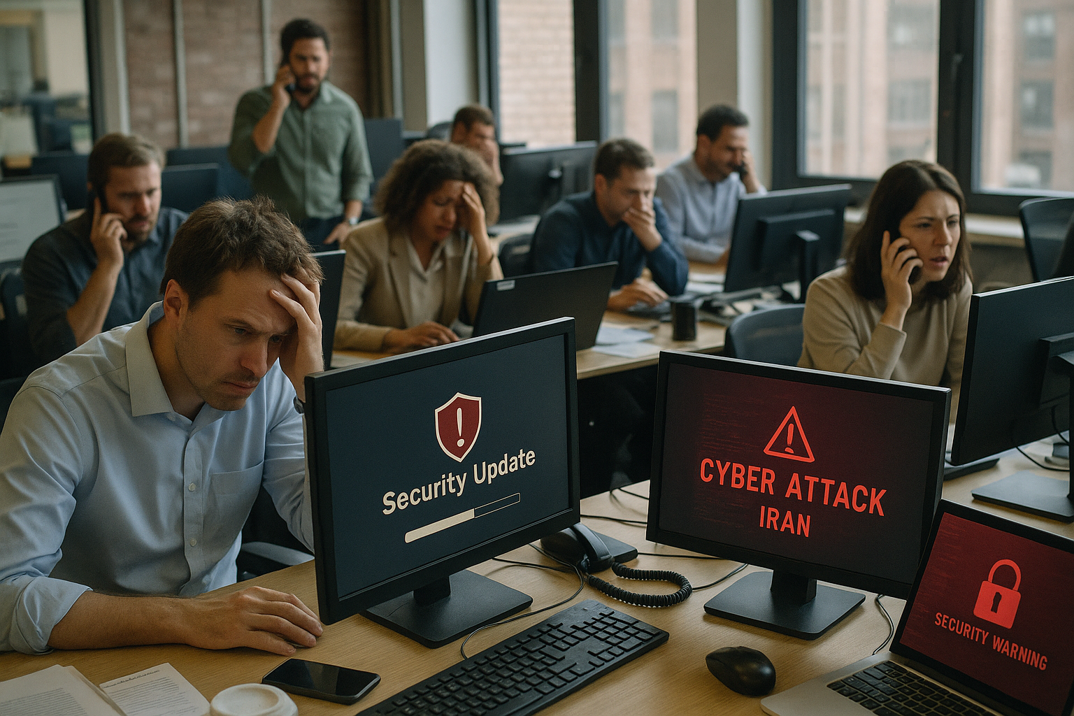 Microsoft Declares War on Cyberterrorism with the Latest Windows Update: Please Don't Hack Us, Iran!