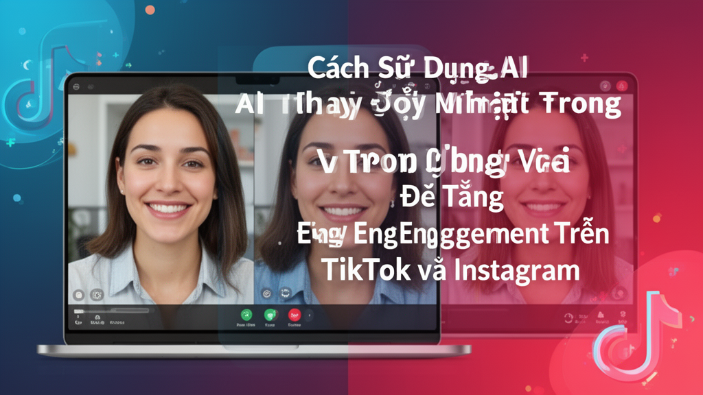 Cách Sử Dụng AI Thay Đổi Mặt Trong Video Để Tăng Engagement Trên TikTok và Instagram
